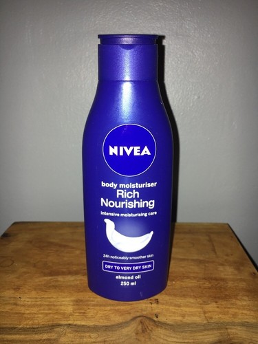 nivea body moisturiser rich nourishing intensive moosturising