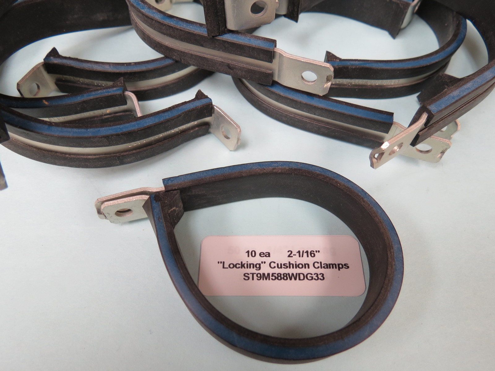 LOCKING Type 21/16” Cushion Loop Clamps Aircraft Adel Umpco J.M. (10