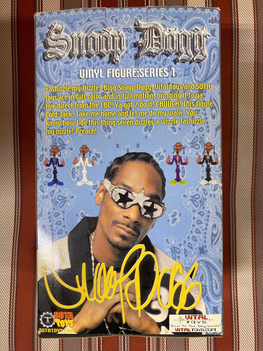 VERY RARE SNOOP DOGG VINYL FIGURE BLUE STRIPED SUIT VITAL