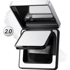 2.0 Black Magnet Soft Focus Powder, Waterproof Translucent Pressed Setting Po...