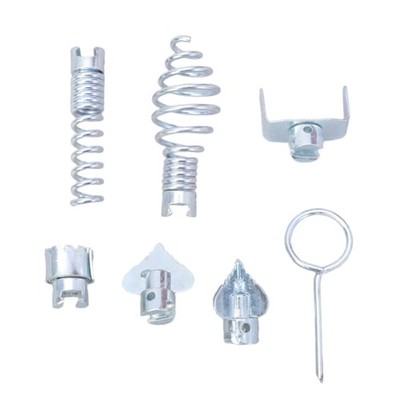 7pcs Plumbing Tool Cutter Head Set for Effective Pipe Unclogging Commercial Use