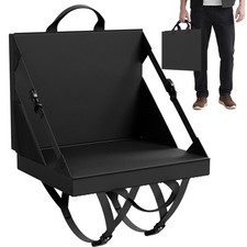 Stadium Seats with Back Support Folding bleacher Chair for Beach and Camping...