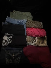 Y2K Vintage 2000s Women’s Clothes Lot of 8 Mixed Sizes Mixed Styles See Pics