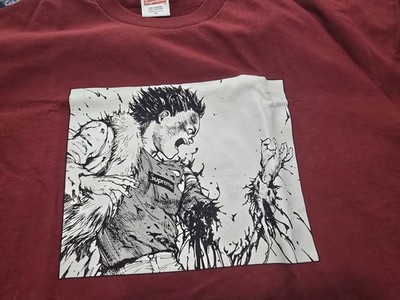 2017 FW17 SUPREME AKIRA ARM TEE SHIRT Medium Red | eBay