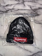 supreme box logo beanie FW22 100 authentic - Still Original Seal