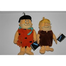 Warner brothers bean bag flintstone characters 10''