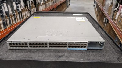 Cisco WS-C3850-12X48U-L Switch 48 Port 10/100/1000 with Modular Uplink Switch