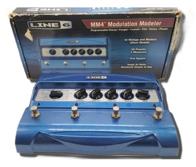 Line 6 MM4 Multi-Effects Processor Effects Pedal Tested & Works 93524