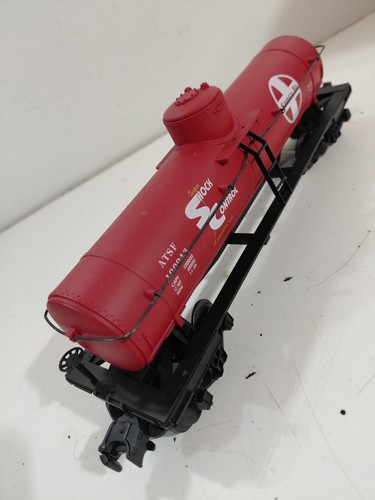 Coche cisterna de control de choque Santa Fe modelo ferrocarril calibre O MTH 100943 | Zustand: Used