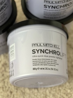 Paul Mitchell SynchroLift Hair Lightener Blue Powder 28.2 oz 800g BRAND NEW