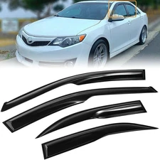 For 2002-2006 Toyota Camry JDM Mugen Style Window Visor Vent Shade Rain Guards