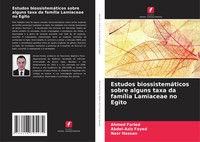 Estudos BiossistemáTicos Sobre Alguns Taxa Da FamíLia Lamiaceae No Egito Buch