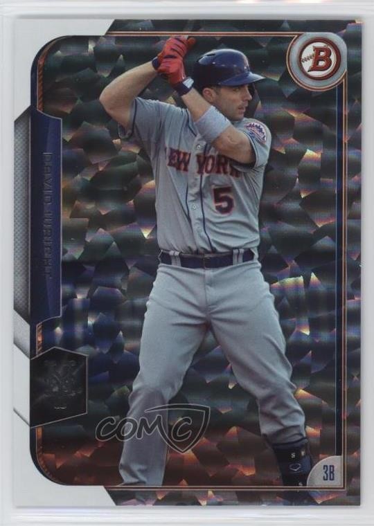 2015 Bowman Silver Ice David Wright #52 3q5