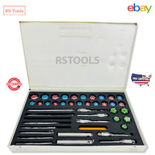 New Valve Job Seat Cutter Set Carbide Tipped For Motorcycles 3 Angle Usa Rstools