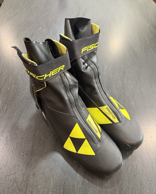 Fischer Speedmax Carbon Fiber Stiff Nordic Ski Boots NNN Men's EU 43