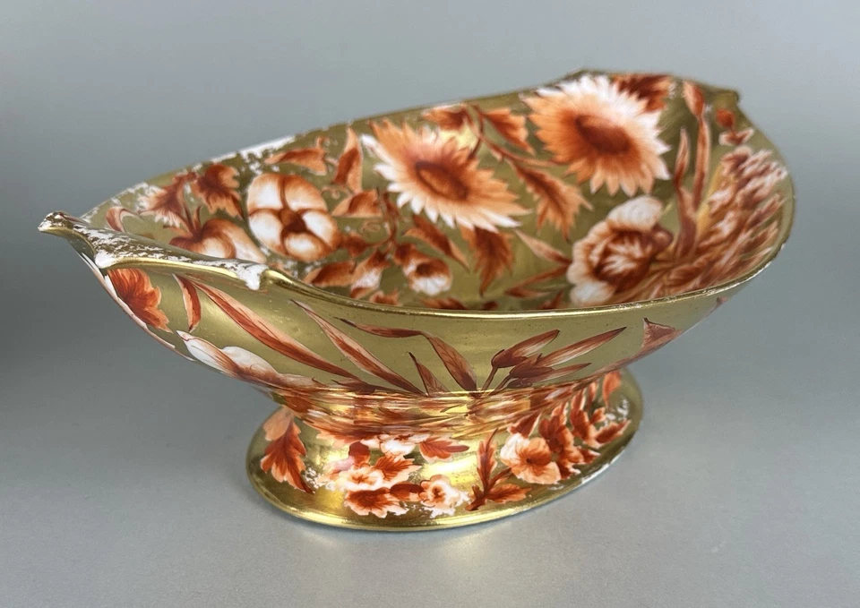 Fine Early Coalport c1805 Comport / Fruit Bowl Antique English Porcelain. - Image 3 of 4