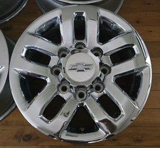 Genuine 18 Chevrolet Hd Factory Chrome Rim Oem Wheel 15-19 Silverado 2500 3500