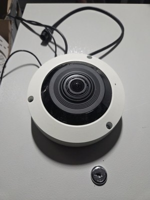 Hanwha WiseNet XNF-8010R Fisheye IP Camera   4MP, 360° Panoramic View