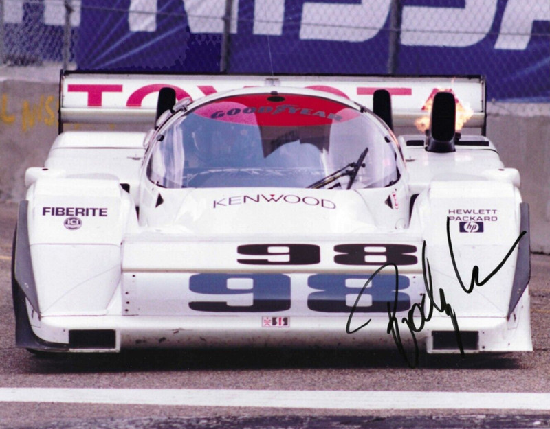 Autographed Rocky Moran IMSA Racing   Photographs (Set of 3)