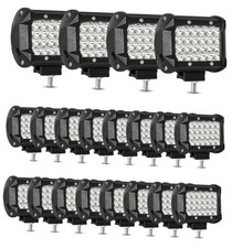 4 Inch LED pod Lights for Trucks - 72W 12000LM 12V/24V LED Work 72W-20 Pack