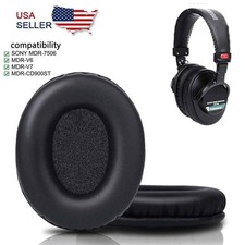 2x Replacement Ear Pads Cushion For Sony MDR-7506 MDR-V6 MDR-CD 900ST Headphones