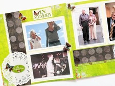 Family Scrapbook pages, Premade Family Pages, Family Scrapbook Layouts