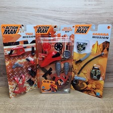 ✅Action Man Accessory Sets (New/Sealed) - Moto / Thai / Sahara Mission