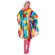 Kostüm Damenkostüm Rainbow Clown Cape One S...