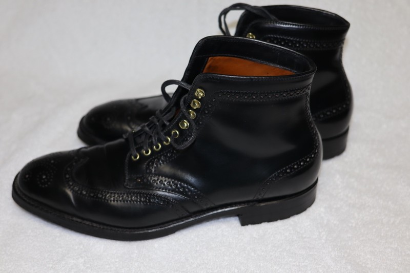 Alden Shell Cordovan Captoe Boots