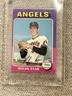 Topps 1975 Topps Nolan Ryan #500 Los Angeles Angels Baseball Card Base Set