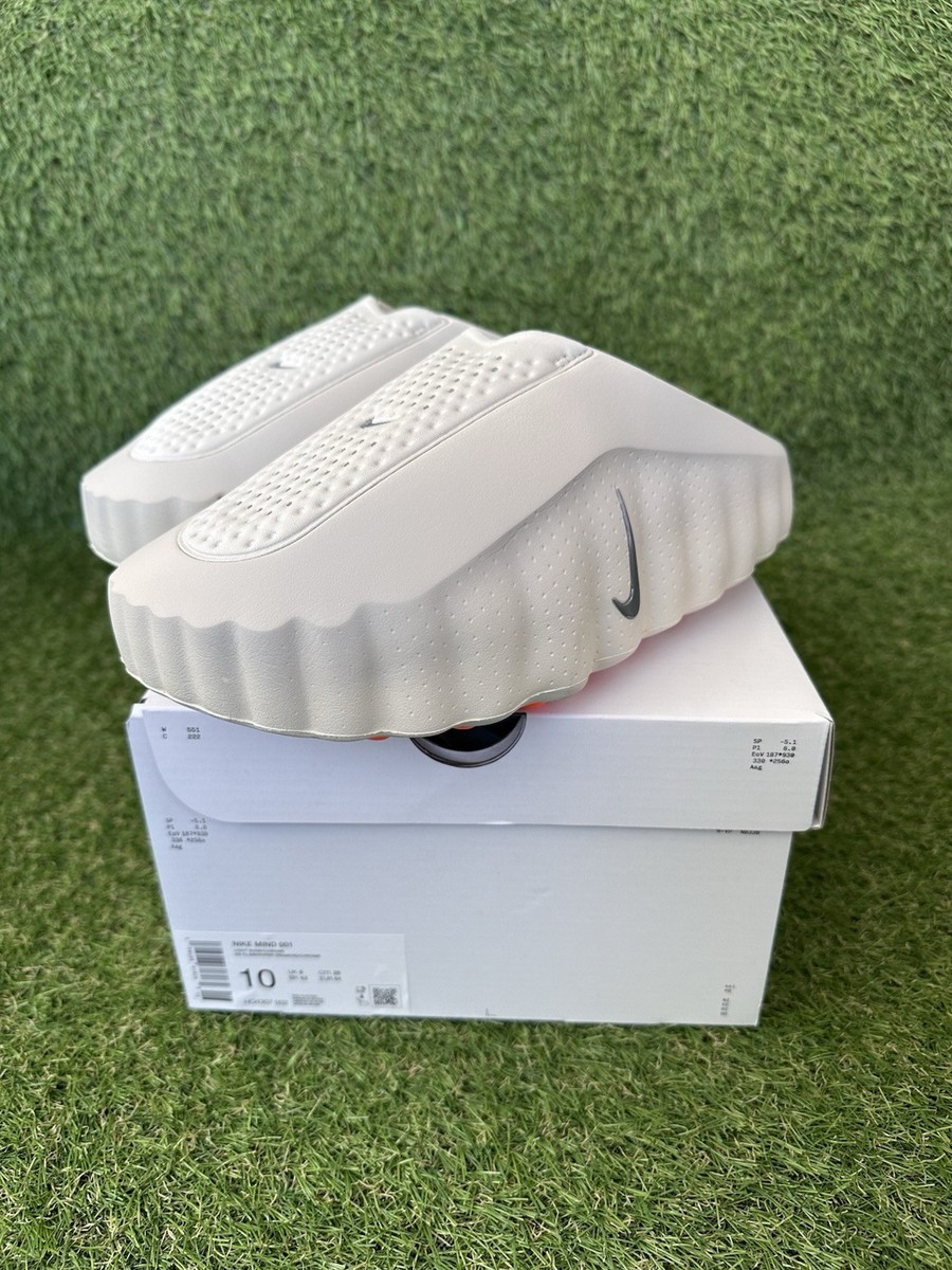 Nike Mind 001 Slide Light Bone Slip On Foam HQ4307-002 Men's Size