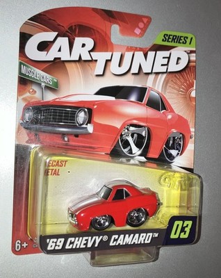CarTuned 69 Chevy Camaro Red Series 1 2024 #03 1/64