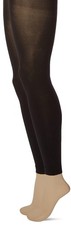 No Nonsense Women's Super Opaque Control Top Footless Tights X-Large