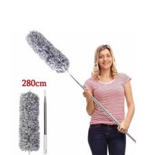 CATTURA POLVERE SPOLVERINO SOTTILE CON MANICO TELESCOPICO PANNO MOP PIEGHEVOLE