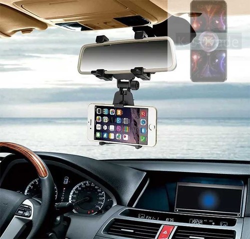 Autohalterung Rückspiegel für Asus ROG Phone 5s Smartphone Halter Spiegelhalte - Picture 1 of 5