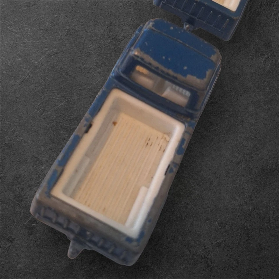 Camioneta pickup Tootsie Toy fundida a presión de colección 1969 azul EE. UU. 3,5" Foto 3 de 3