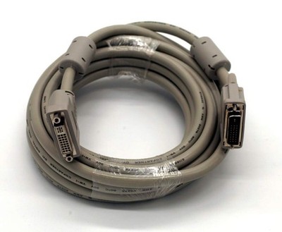DVI Extension Cable DVI-D-M to DVI-D-F 5M BEIGE 15FT