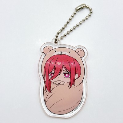 BlueRock Puni Top Swaddling Acrylic Charm Hyoma Chigiri Japan Limited F/S Bandai