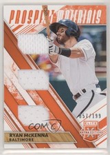 2019 Elite Extra Edition Triple Prospect Materials Orange /199 Ryan McKenna y6z