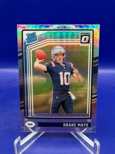 2024 Panini Donruss Optic - Rated Rookie Drake Maye #229 Holo Prizm (RC)