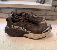 EUC HOKA Men's Speedgoat 7 GTX Trail Running Shoes Size 11 D Brown