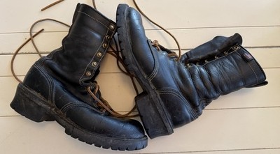 Vintage 2002 Danner Flashpoint Wildland Fire Protective Boots Size 8.5 EE Men