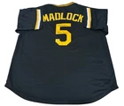 Autographed/Signed Bill Madlock Pittsburgh Black Baseball Jersey RSA HOLO