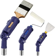 Foxtrot Multi-Angle Paint Brush Extender - Extension Pole Attachment Holder for 