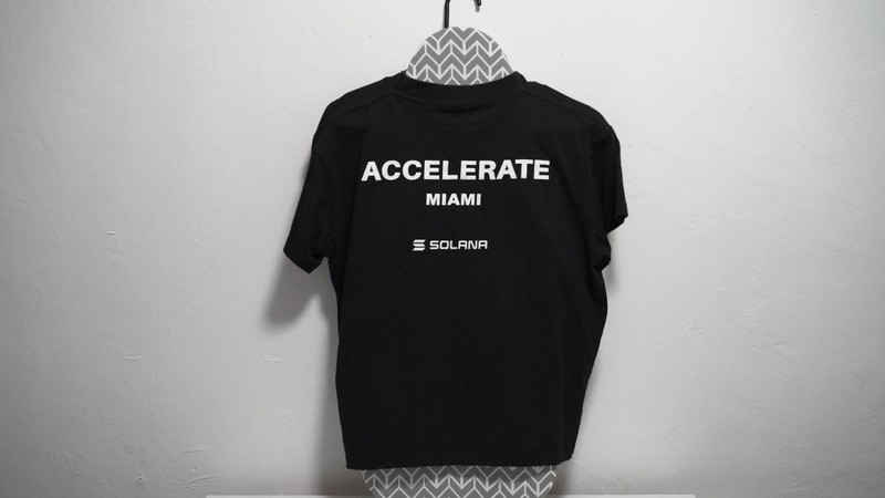 Solana Accelerate Miami Shirt