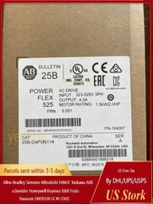 New Allen Bradley 25B-D4P0N114 /A Powerflex 525 AC Drive 2HP Surplus SEALED