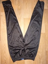 VINTAGE ADIDAS POPPERS BLACK WITH BLACK STRIPES