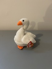 Ty Beanie Baby Gracie Swan Bird 1996 Retired