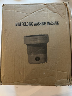 #ad 16L Foldable Portable Mini Washer Small washing Machine for Small clothes $49.99