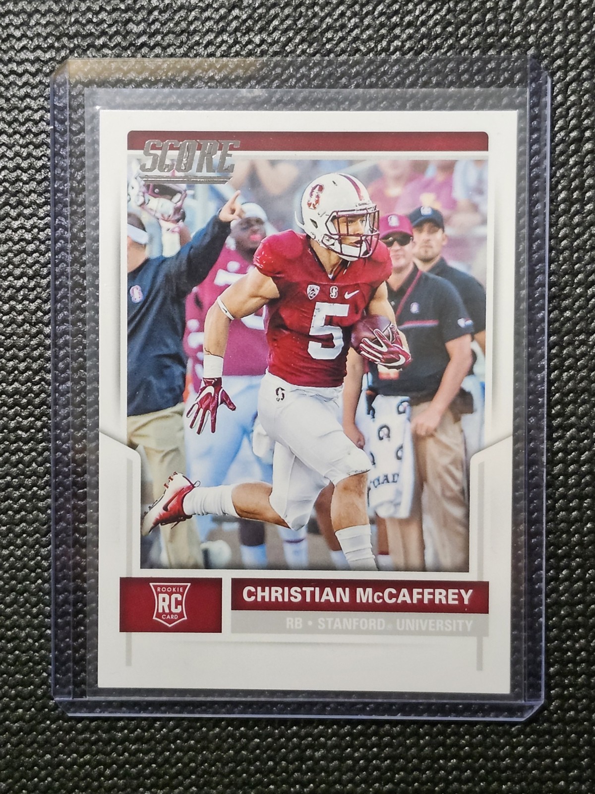 2017 Score #373 Christian McCaffrey RC Rookie Stanford Cardinal